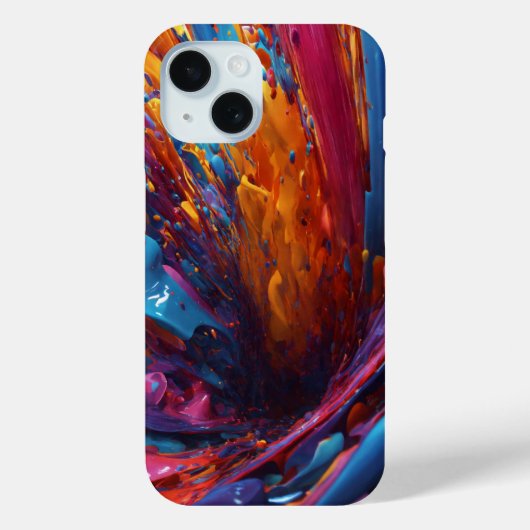 可愛カラフルい&電話ケ表現ース! Case-Mate iPhoneケース (裏面)