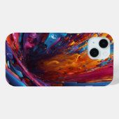 可愛カラフルい&電話ケ表現ース! Case-Mate iPhoneケース (裏面 (横))