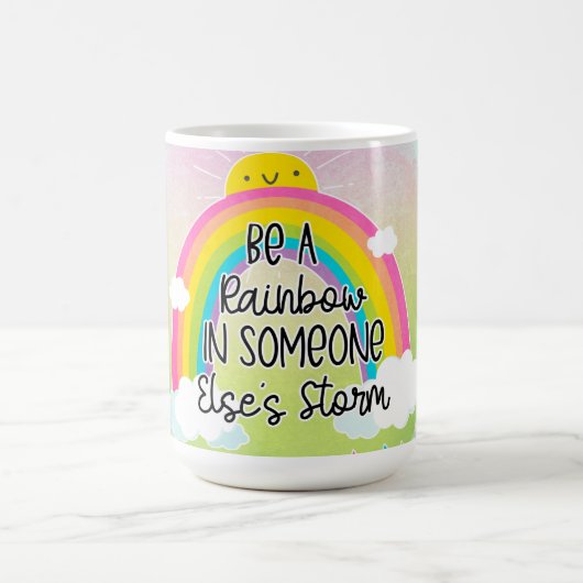可愛カラフル&感動的 コーヒーマグカップ (中央)