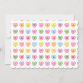 可愛ガーリーいおもしろいカスタムハートカード