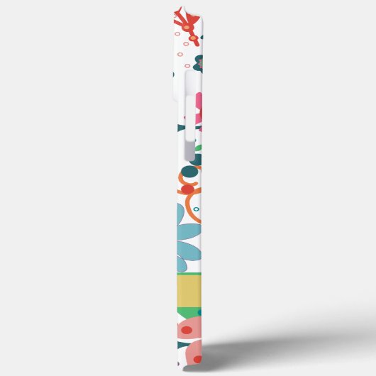 可愛ガーリーいカスタムフローラiPhoneケース Case-Mate iPhoneケース (裏面 / 左)