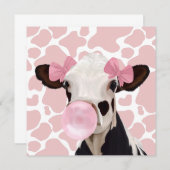 可愛ガーリーいピンクの吹バブルガム (正面/裏面)