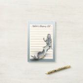 可愛ガーリーい人魚 ポストイット (デスク上)