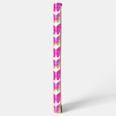 可愛ガーリーい色数々のの虹の蝶の名前 SAMSUNG GALAXYケース (左側面)