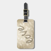 可愛ガーリーい《写真》ぼけ味パーソナライズされた ラゲッジタグ (正面縦)
