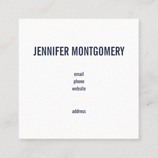 可愛キスをするい水玉模様とかわいい スクエア名刺 (裏面)