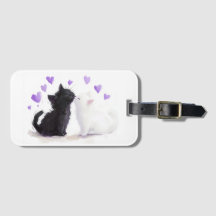 可愛キスをするい猫