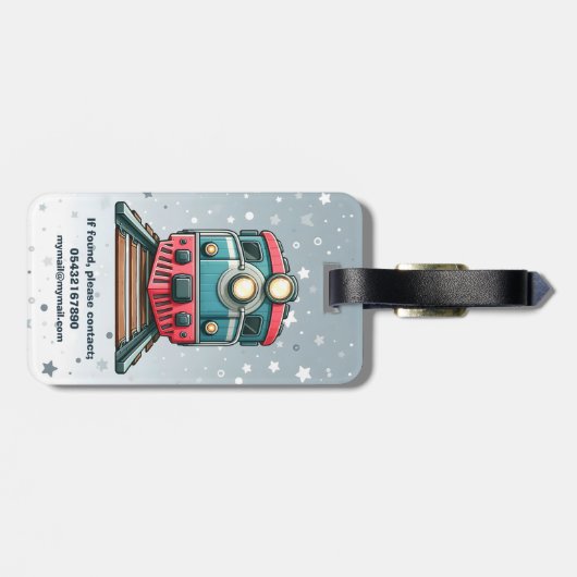 可愛クラシックいJR BOYS ラゲッジタグ (裏面横)