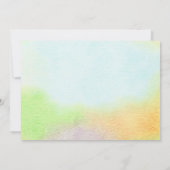 可愛クールいポッピックス第2誕生日写真 招待状 (裏面)