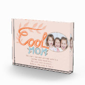 可愛クールい母の手レタリング母の日 フォトブロック (右)