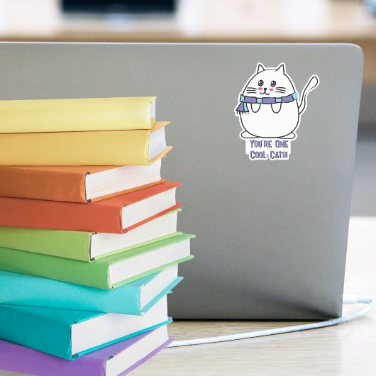 可愛クールい猫漫画おもしろいかわいい猫好き シール