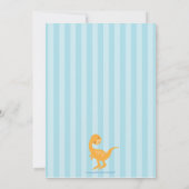 可愛クールい男の子の誕生日パーティーの招待状 招待状 (裏面)