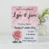 可愛クールい結婚 招待状 (スタンド正面)