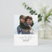 可愛シンプルいエレガント写真を保存 セーブザデート (スタンド正面)