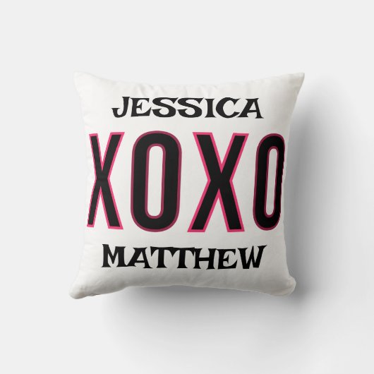 可愛シンプルいバエレガントレンタイン、カップルに甘い クッション (裏面)