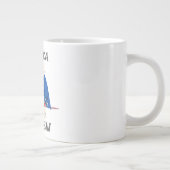 可愛シンプルいバエレガントレンタイン、カップルに甘い ジャンボコーヒーマグカップ (右)