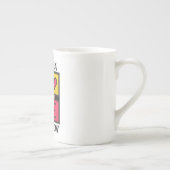 可愛シンプルいバエレガントレンタイン、カップルに甘い ボーンチャイナマグカップ (右)