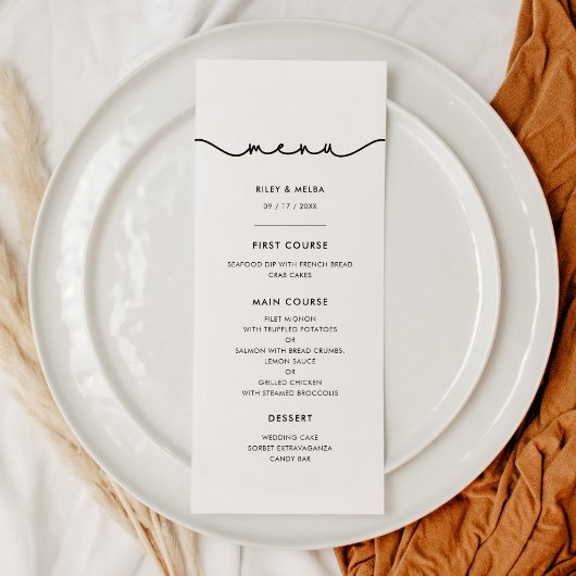 可愛シンプルいフォント メニュー