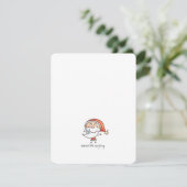 可愛シンプルいメリー シーズンカード (スタンド正面)