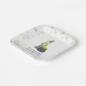 可愛シンプルいレプレシャン聖パトリックの日お洒落 ペーパープレート (傾斜あり)