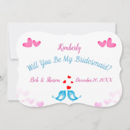 可愛シンプルい私の花嫁の招待状