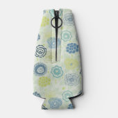 可愛スタイリッシュい花の花柄 ボトルクーラー (裏面)