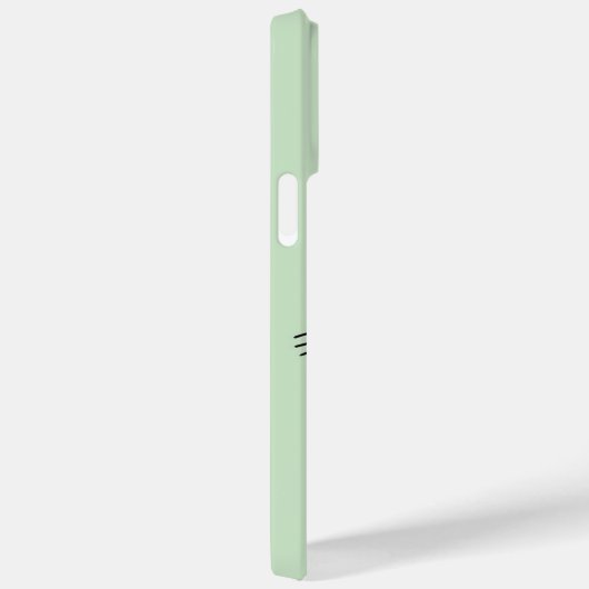 可愛パーソナライズされたいオレンジストライプの猫 Case-Mate iPhoneケース (裏面 / 右)