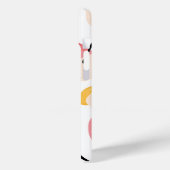 可愛パーソナライズされたいカラフルりんご柄 Case-Mate iPhoneケース (裏面 / 左)