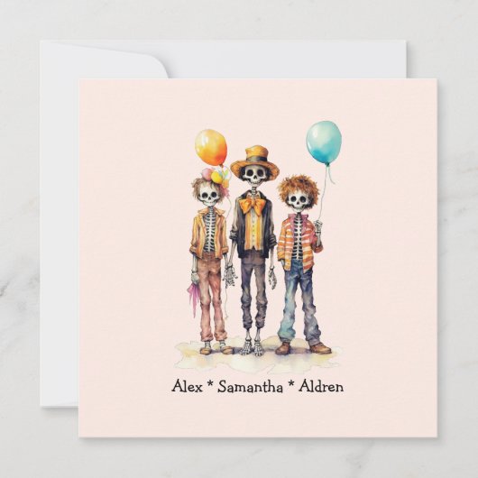 可愛パーソナライズされたいキッドゾンビハロウィーン(10) (正面)