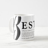 可愛パーソナライズされたいキープサキーフェスティ定義コフ コーヒーマグカップ (正面左)