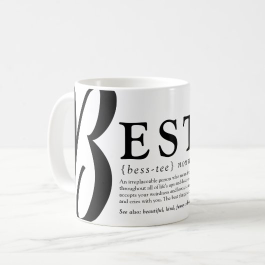 可愛パーソナライズされたいキープサキーフェスティ定義コフ コーヒーマグカップ (正面左)