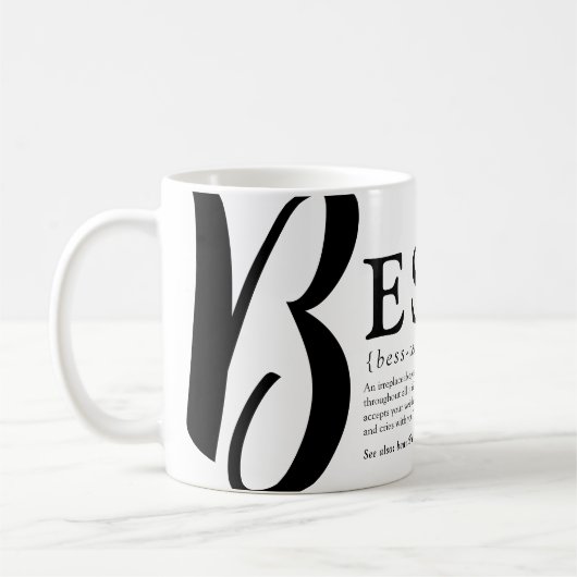 可愛パーソナライズされたいキープサキーフェスティ定義コフ コーヒーマグカップ (左)
