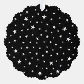 可愛パーソナライズされたいクリスマスキャラクター オーナメントカード (裏面)