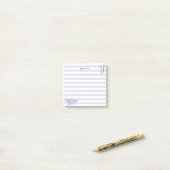 可愛パーソナライズされたいシンプル漫画の動物/恐竜 ポストイット (デスク上)