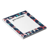 可愛パーソナライズされたいダラウズメモ帳 ノートパッド (アングル)