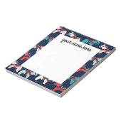 可愛パーソナライズされたいダラウズメモ帳 ノートパッド (回転)