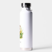 可愛パーソナライズされたいハリネズミ ウォーターボトル (左面)