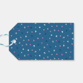 可愛パーソナライズされたいバレンタイン ギフトタグ (裏面横)