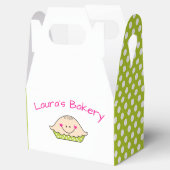 可愛パーソナライズされたいパイを愛用 フェイバーボックス (オープン)