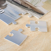 可愛パーソナライズされたいビーバーキッズ ジグソーパズル (側面)