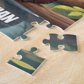 可愛パーソナライズされたいビーバー ジグソーパズル (側面)