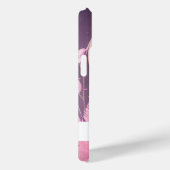 可愛パーソナライズされたいピンクのアニメ女子iPhoneケース Case-Mate iPhoneケース (裏面 / 右)