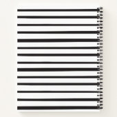 可愛パーソナライズされたいピンクパンダ ノートブック (裏面)