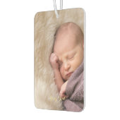 可愛パーソナライズされたいベビーキッズフォトカーデコールハート カーエアーフレッシュナー (左)