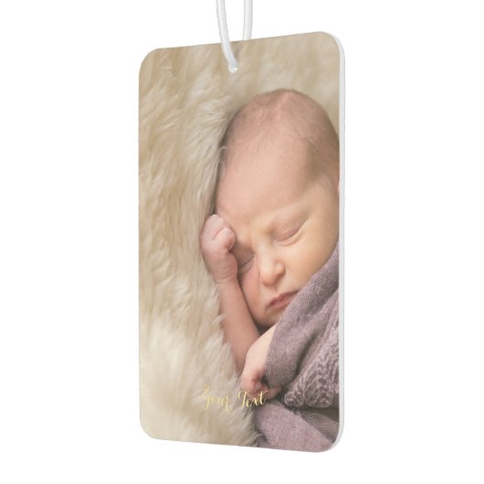 可愛パーソナライズされたいベビーキッズフォトカーデコールハート カーエアーフレッシュナー (左)