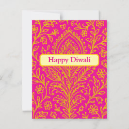 可愛パーソナライズされたいペイズリーフローラプリント手帳 ポストカード