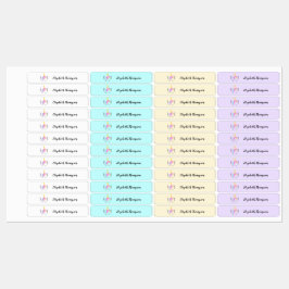 可愛パーソナライズされたいユニコーン少年院 ラベル