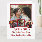 可愛パーソナライズされたい写真祭 カード (正面)