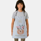 可愛パーソナライズされたい君が好き エプロン (インサイチュ)
