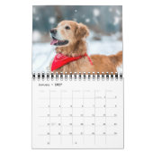 可愛パーソナライズされたい愛玩動物愛玩犬2026写真 カレンダー (1月 2027)